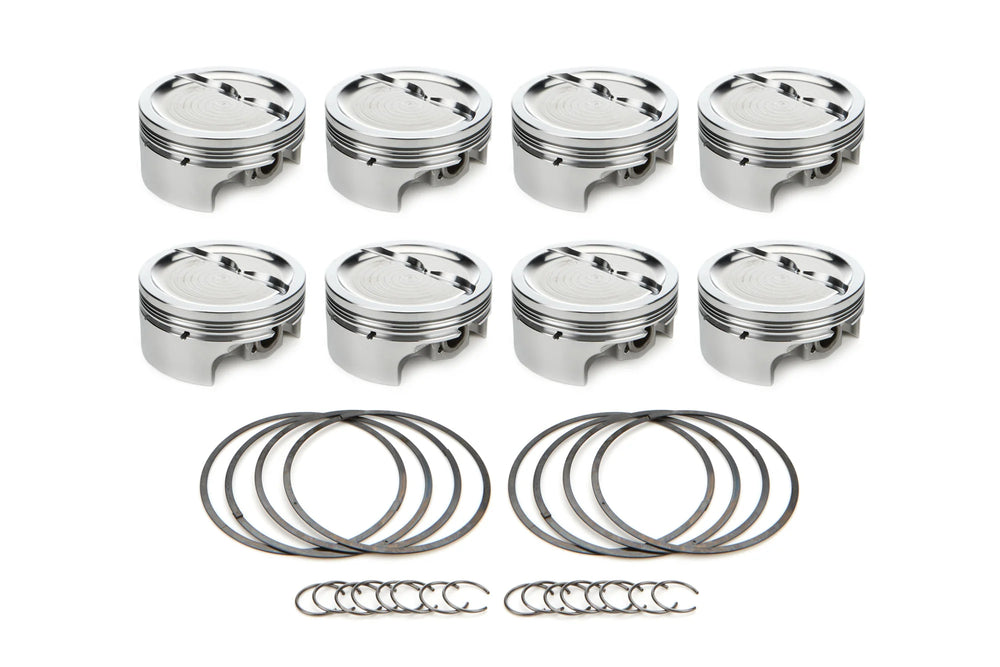 SBC Dished Piston Set 4.155 Bore - 23.9cc