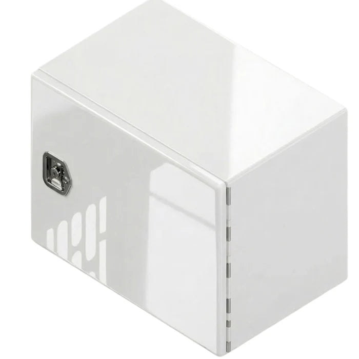 BOX STEEL 18X18X24 HASP SGLDR WHI
