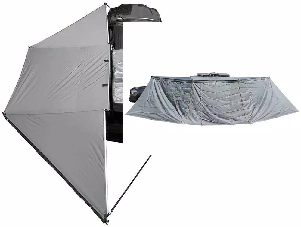 NOMADIC AWNING 180 WITH ZIP IN WAL