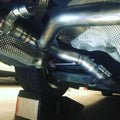 BMW E9X 335 BRUSHED AXLE BACK ALUM