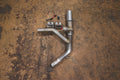 BMW E9X 335 BRUSHED AXLE BACK ALUM