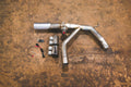 BMW E9X 335 BRUSHED AXLE BACK ALUM