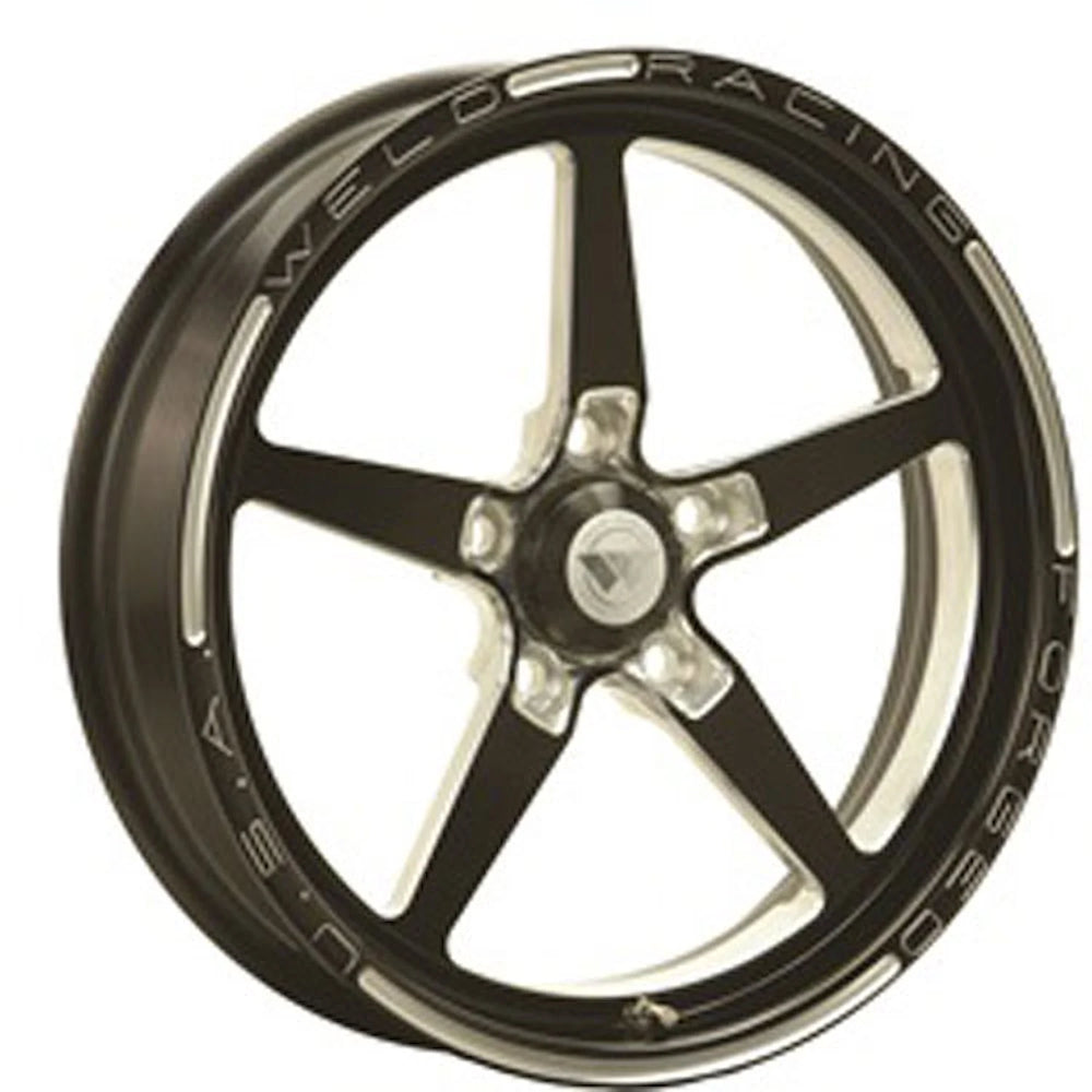Weld Alumastar 2.0 15x10 / 5x4.5 BP / 7in. BS Black Wheel - Non-Beadlock
