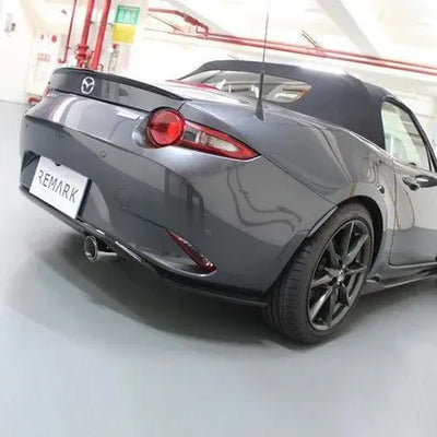 Remark 2015+ Mazda MX-5 ND Cat-Back Exhaust w/Titanium Stainless Tip Cover