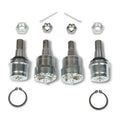 ~(9 lbs. 8X8X8)~ ProSteer Ball Joint Kit 2 Uppers and 2 Lowers KNURLED 2003-2013 Dodge 2500 4x4 2003-2012 Dodge 3500 4x4