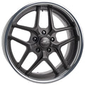 TEC 5 GUNMETAL 22X10 ET0 - 5.5' BS