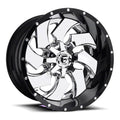 Fuel Wheels black auto part