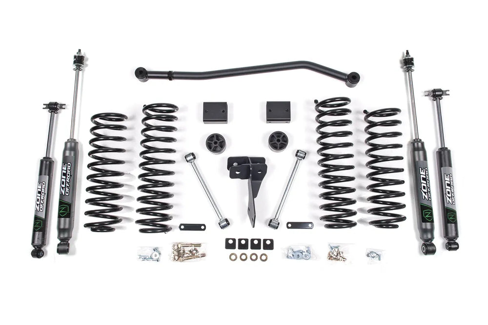 201218 JEEP JK 2DR 4IN SUSP LIFT KITFRT COILS RR COILSFOX SHKS
