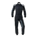 OMP Tecnica Hybrid Overall Fia 8856-2018 - Black/Silver Sz 54