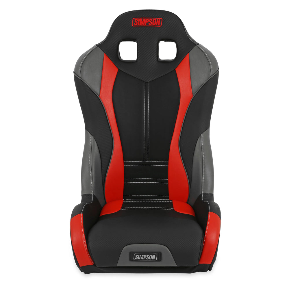 PRO SPORT OFFROAD SUS SEAT BK/RD