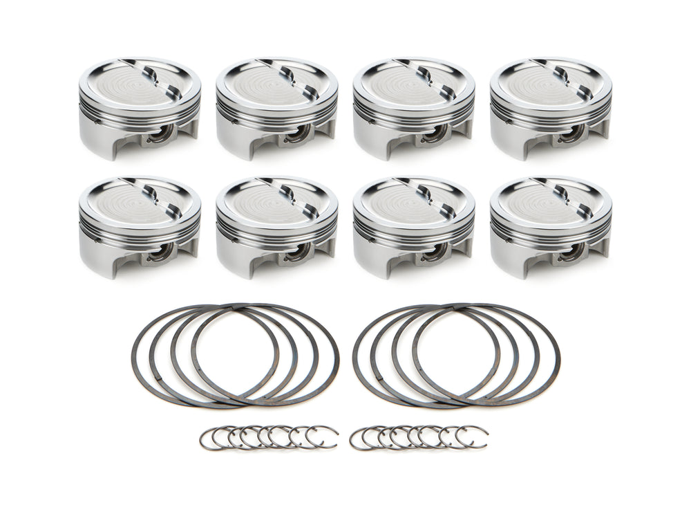 SBC Dished Piston Set 4.125 Bore - 22.5cc