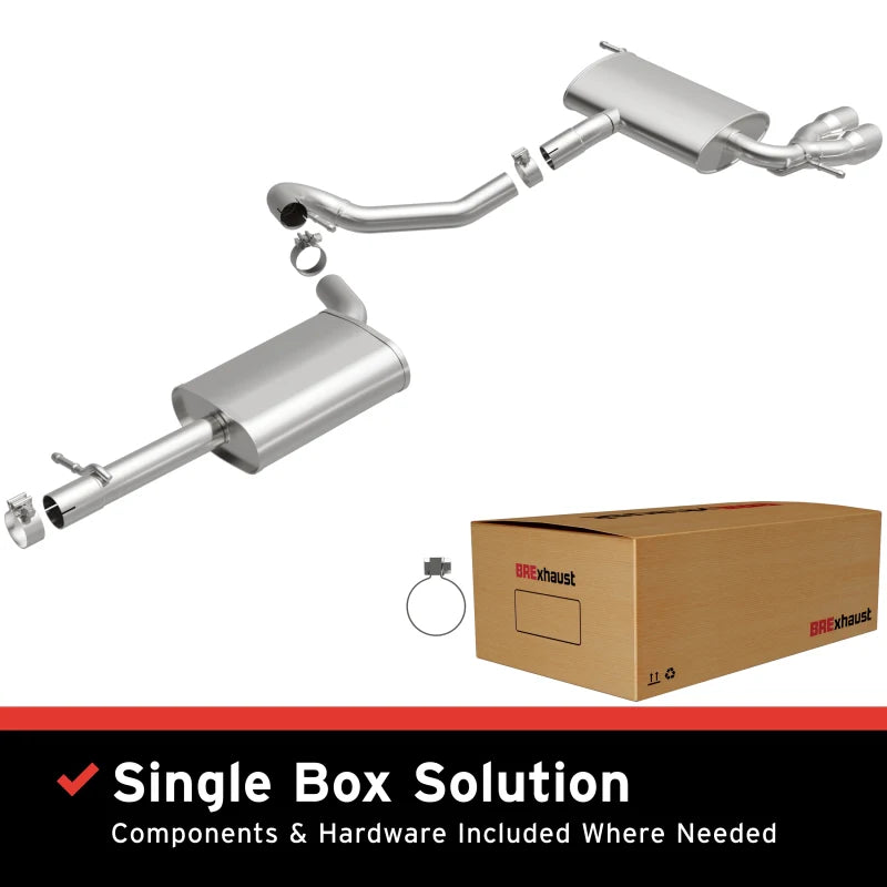 EXHAUST KIT - 09-17 VW TIGUAN 2.0L