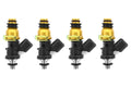 Injector Dynamics 1340cc Injectors - 48mm Length - 11mm Red Top - S2000 Lower Config (Set of 4)