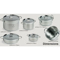 KITCHEN COOKWARE STAINLESS STEEL -