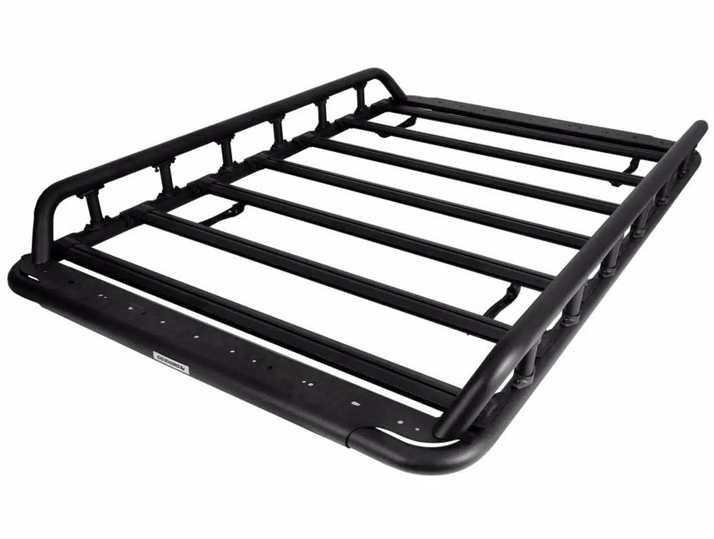 SRM500 75IN FLAT PLATFROM RACK WITH DUAL RAIL KIT TEXTURED BLACK