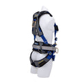 60FT 2MAN ROPE HLL W/ CROSSARM STRAPS & RATCHET BLACK BLUE YELLOW