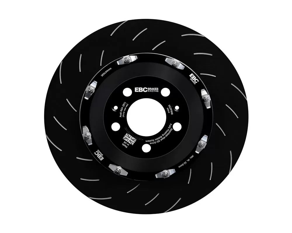 EBC Racing 05-08 Audi RS4 (B7) 2 Piece SG Racing Front Rotors