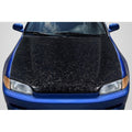 1992-1995 Honda Civic 2DR / HB Carbon Creations AeroForge Dritech OEM Look Hood - 1 Piece