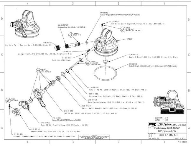 BODY ASSEMBLY: (T) 4.000 BORE 4T
