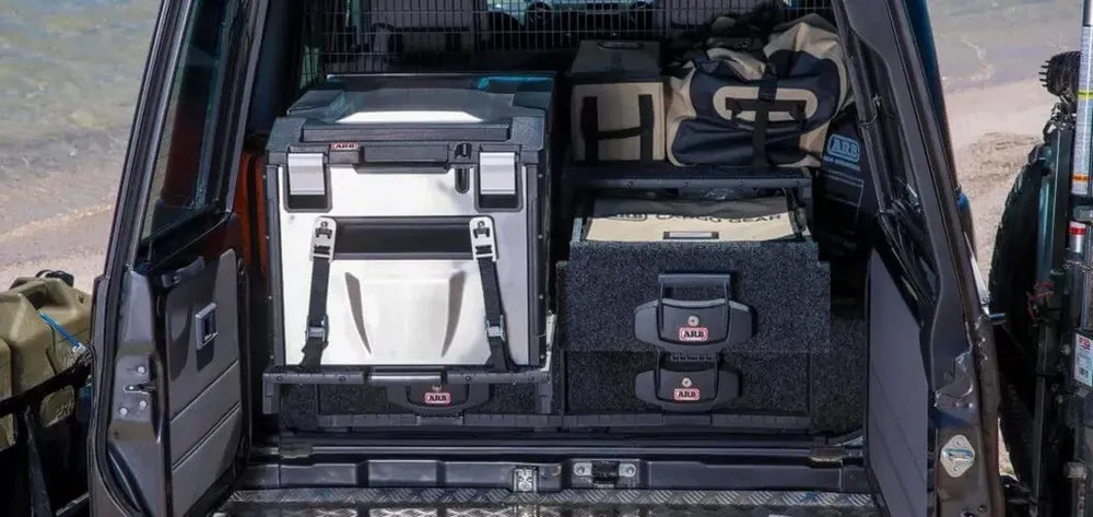 ARB Rear Rack & Divider Rear Rack & Div Nissan Gu 97O