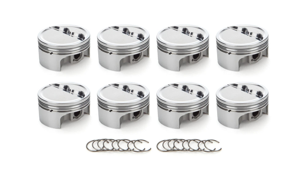 SBC Dished Piston Set 4.030 Bore - 12.3cc