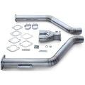 FULL TITANIUM Y SHAPE MID PIPE KIT EXPREME Ti Q50 Q60