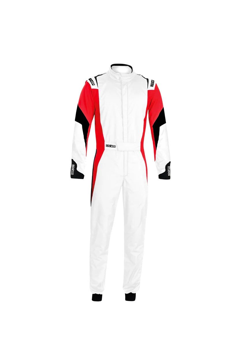 Sparco Suit Competition (Boot Cuff) 62 White/Red