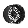 Weld S77 15x11 / 5x115 BP / 6.5in BS Polished Wheel - Non-Beadlock
