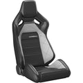 ~(69 lbs. 41X22X22)~ Sportline Evolution Black Vinyl/Carbon (Black Stitch)