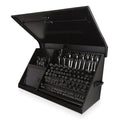 41IN X 18IN TRIANGLE TOOLBOX STEEL BLACK