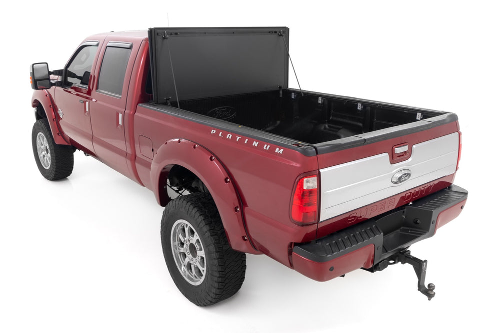 Hard Tri-Fold Flip Up Bed Cover 6 10 Bed Ford F-250/F-350 Super Duty (99-16)