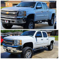 Hard Tri-Fold Flip Up Bed Cover | 5'9" Bed | Chevy/GMC 1500 (07-13)