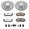 Power Stop 13-18 Lexus ES300h Front & Rear Z23 Evolution Sport Brake Kit w/Calipers