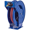 TSHN4100 SUPREME DTY SPRING REW HOSE REEL FOR AIR/WATER: 1/2IN ID 100FT HOSE