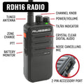 COMPLETE TEAM IMSA 4C RACING SYSTEM WITH UHF RUGGED DIGITAL HANDHELD RADIOS
