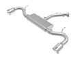 aFe axle-back exhaust close-up