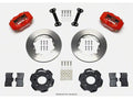 Wilwood Forged Dynalite Front Hat Kit 11.00in Red Integra/Civic w/Fac.240mm Rtr