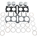 Wiseco 4 Stroke Forged Series Piston Kit, 71.00 MM Bore, 10.25:1 CR