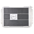 SLIMFIT RADIATOR 1960+ MOPAR A/B BODY AUTO TRANS REVERSE PLUMBING