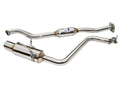 Invidia cat-back exhaust detail