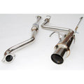 Invidia cat-back exhaust installed view