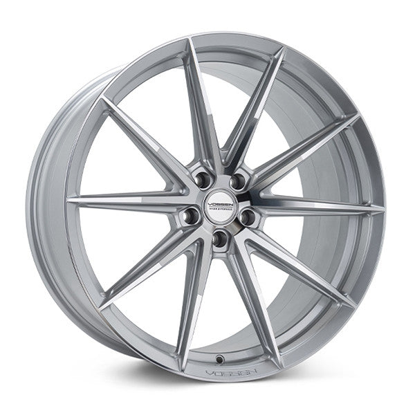 Vossen HFX-2 21x9 - 5x112 - ET32 - Flat Face - 66.5 - Silver Polished Wheel