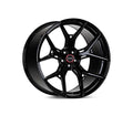 Vossen HF-5 22x9 - 5x112 - ET25 - Flat Face - 66.5 - Gloss Black Wheel