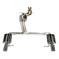 AWE Tuning Audi C7 A7 3.0T Touring Edition Exhaust - Dual Outlet Chrome Silver Tips