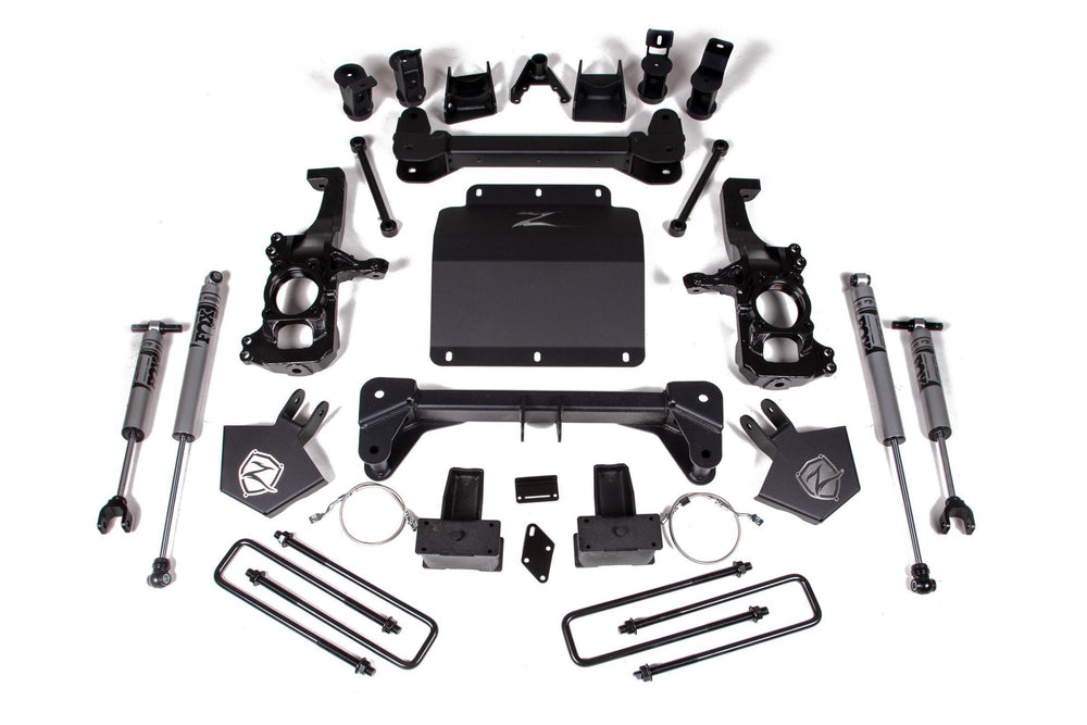 Zone Offroad silver shock absorber