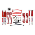 JK 4DR 4" RED KIT W/HYDRO