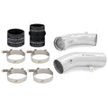 Mishimoto 17-19 GM L5P Duramax Intercooler Kit - Silver w/ Polished Pipes