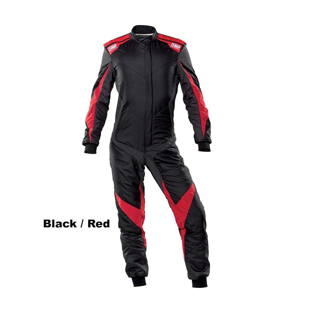 OMP One Evo X Overall Black/Red - Size 56 (Fia 8856-2018)