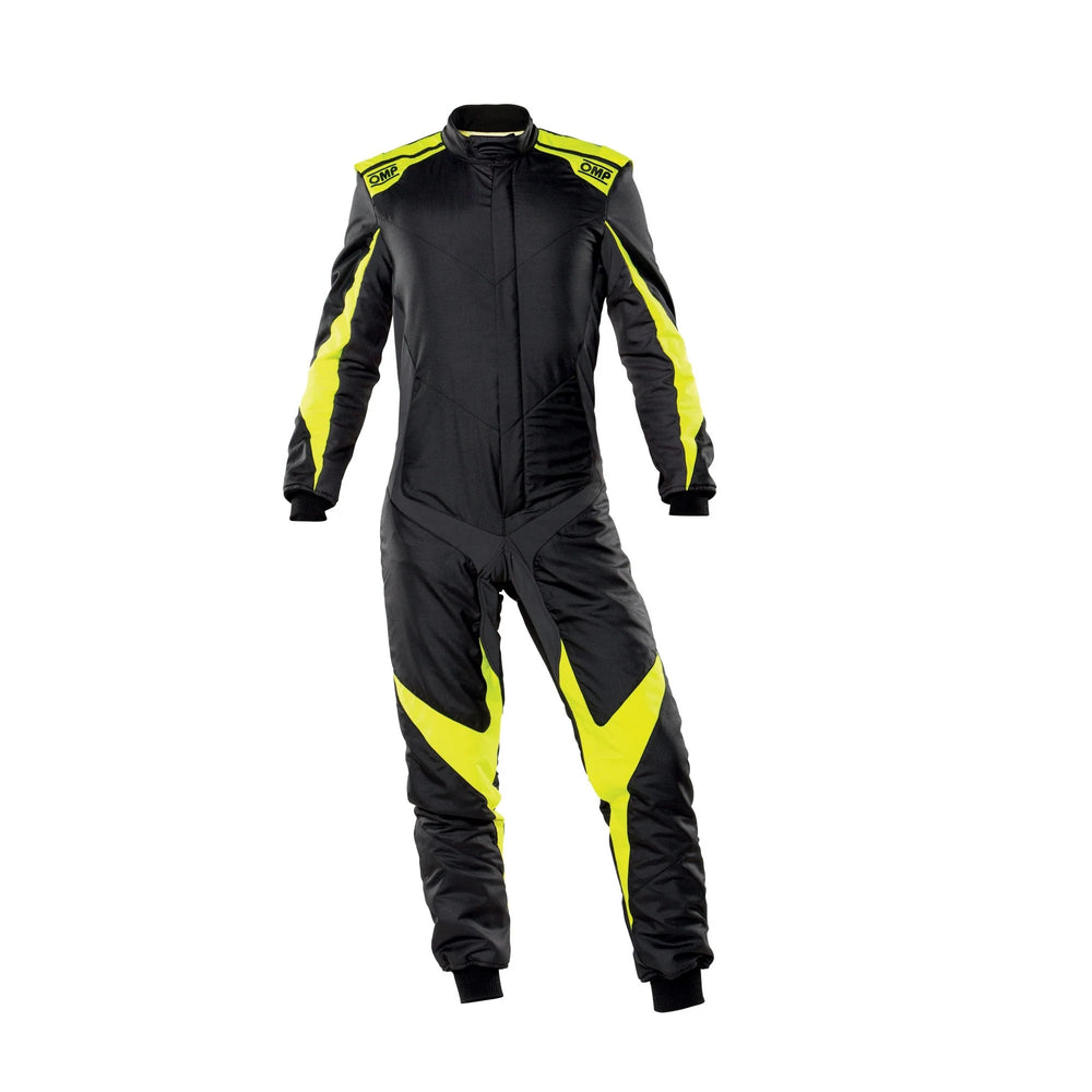 OMP One Evo X Overall Silver/Black - Size 62 (Fia 8856-2018)