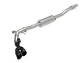 aFe cat-back exhaust detail